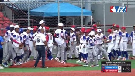 R. Dominicana derrota a Puerto Rico y clasifica al Mundial U12