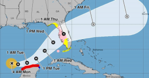 Huracán Milton ya es categoría 3 con vientos máximos 195 km/h