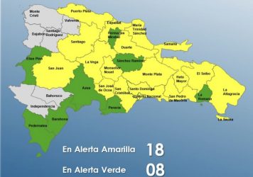 Casi todo territorio dominicano en alerta por las intensas lluvias