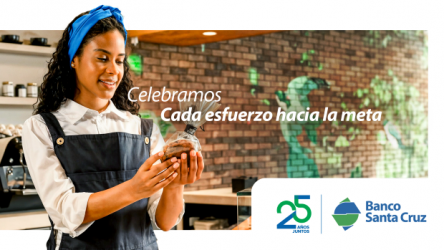 Celebra Banco Santa Cruz 25 años en República Dominicana