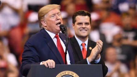 Renuncia el candidato de Trump para fiscal general, Matt Gaetz