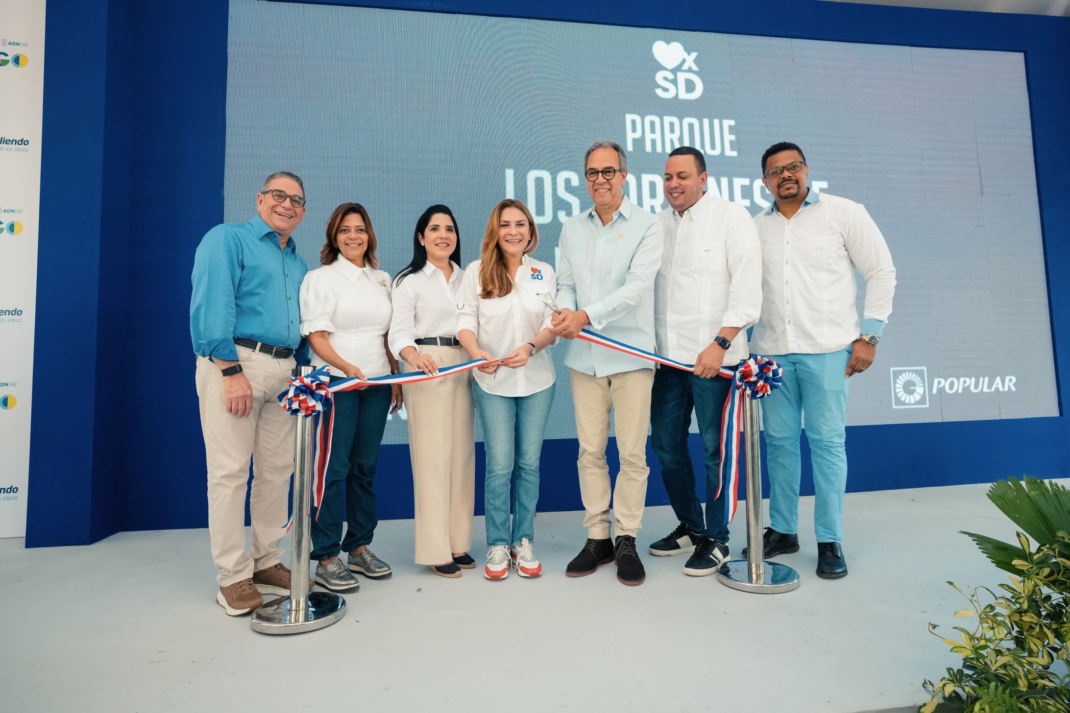 Banco Popular y ADN inauguran parque Jardines Los Cerezos imagen
