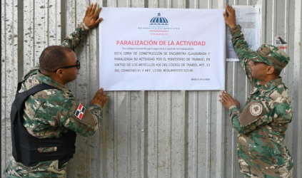 Ordenan paralizar la construcción de torre en el ensanche Piantini