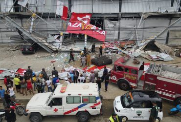 SANTIAGO: Se derrumba local comercial en Ingenio Arriba