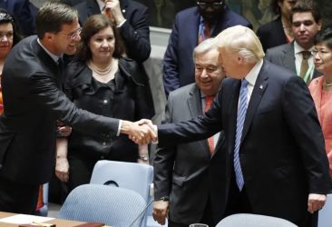 Rutte y Trump tratan temas de seguridad global enfrenta OTAN