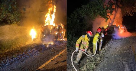 VILLA ALTAGRACIA: Accidente deja cuatro muertos y un herido