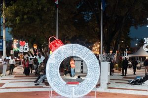 Alcaldía del DN y Banco Popular encienden la Navidad en SD