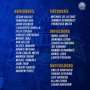 Licey anuncia roster para partido de la serie Titanes del Caribe