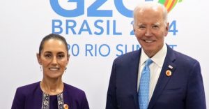 BRASIL: Inmigración y seguridad copan reunión Sheinbaum-Biden