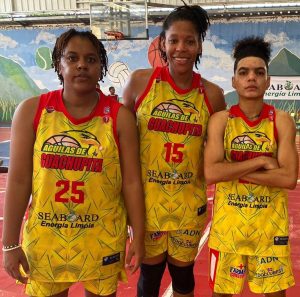 Águilas de Guachupita igualan final basket femenino Fedoclubes