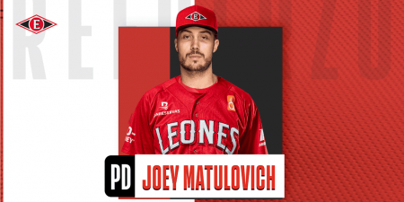 Leones del Escogido contratan al abridor Joey Matulovich