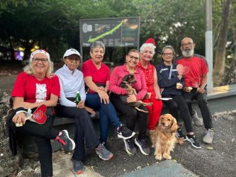 Celebran tradicional «Té Navideño» en el Parque Mirador