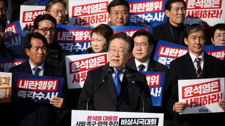 COREA DEL SUR: Presentan una moción para destituir presidente