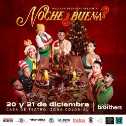 Comedia «Noche ¿buena?» llega a Casa de Teatro en la Navidad