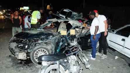 Hubo 42 muertos en accidentes en Dominicana durante fin año