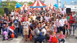 Fundación David Ortiz y Cedimat agasajan niños por Día de Reyes