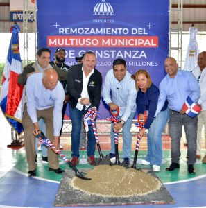 Gobierno inicia la remodelación del multiuso de Constanza