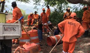 MOPC cierra puente en autopista Juan Pablo II con carretera Mella