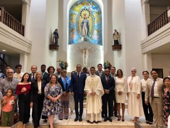 HONDURAS: Dominicanos rinden homenaje Virgen de la Altagracia