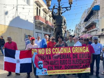 Izquierdistas rechazan próxima visita de Marco Rubio a la RD Izquierdistas rechazan próxima visita de Marco Rubio a la RD