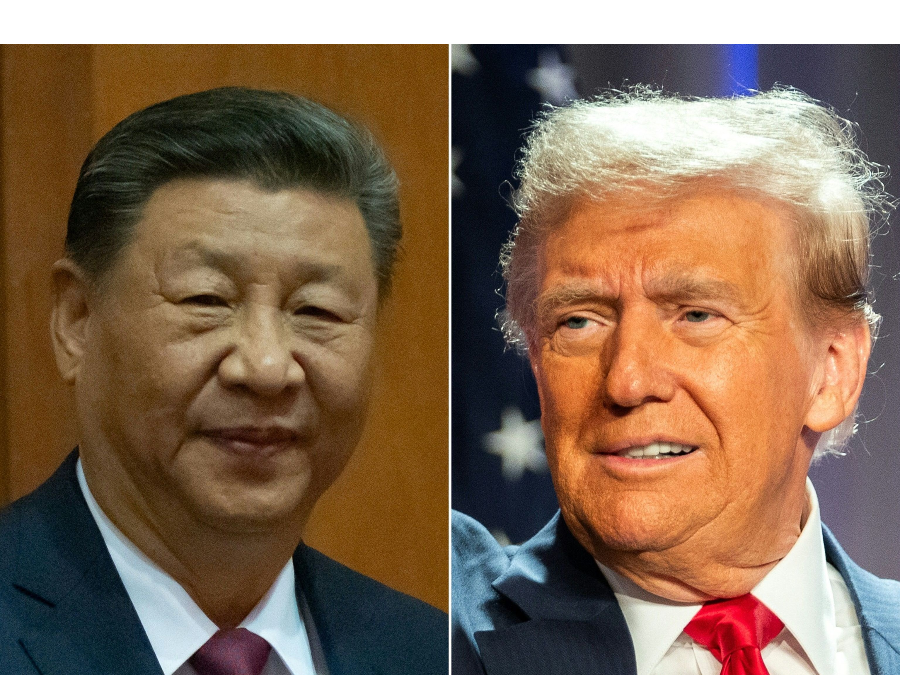 D. Trump y el Presidente chino conversaron por vía telefónica imagen