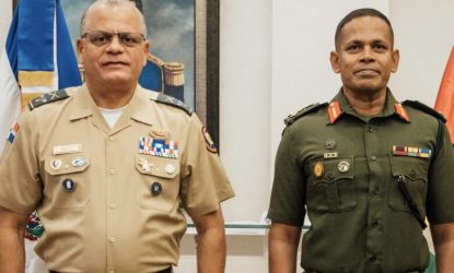 Fuerzas Armadas RD y Guyana acuerdan fortalecer  cooperación