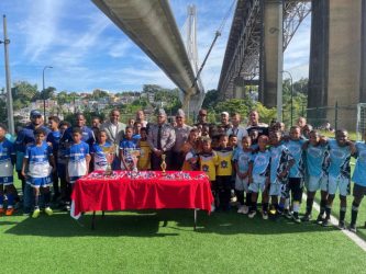 Policía Nacional inaugura Torneo de Fútbol Copa Reyes Magos