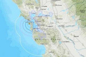 Terremoto sacude a California mientras lucha contra incendios