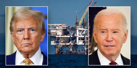 Trump anulará prohibición Biden perforar petróleo en costas de EU