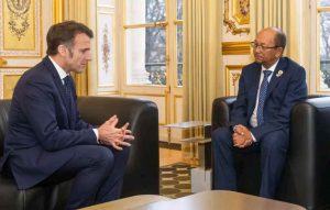 Emmanuel Macron recibió al presidente transición de Haití