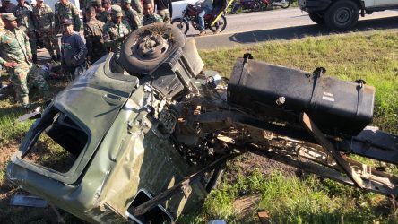 Tres muertos y 10 heridos deja accidente en autopista Duarte