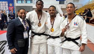 RD conquistan un oro y tres bronces en Copa Europea Judo