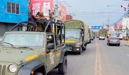 Se mantiene presencia militar en zona de El Hoyo de Friusa