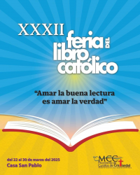 Anuncian en SD XXXII Feria del Libro Católico Anuncian en SD XXXII Feria del Libro Católico