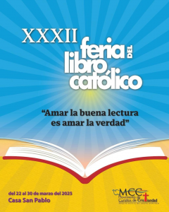 Anuncian  en SD XXXII Feria del Libro Católico