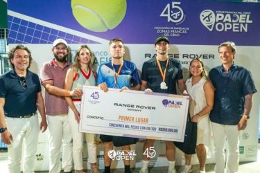 Estelares ganan torneo Zonas Francas del Cibao Pádel Open