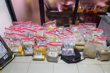 PEDERNALES: DNCD y Armada confiscan 297 libras marihuana