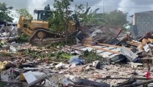 Más 300 edificaciones han sido demolidas en Mata Mosquito