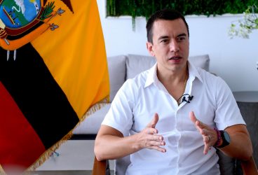 ECUADOR: Noboa propone la presencia de tropas de los EEUU