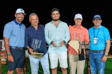 Dominicanos participan en el torneo Pro-Am Corales de Golf