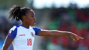Destacan actuación de jugadora haitiana en Liga de Campeones