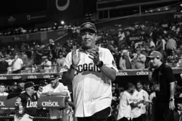 Leones del Escogido de luto por la muerte de Octavio Dotel Leones del Escogido de luto por la muerte de Octavio Dotel