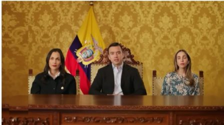 Ecuador declara alerta máxima ante «amenaza de magnicidio»