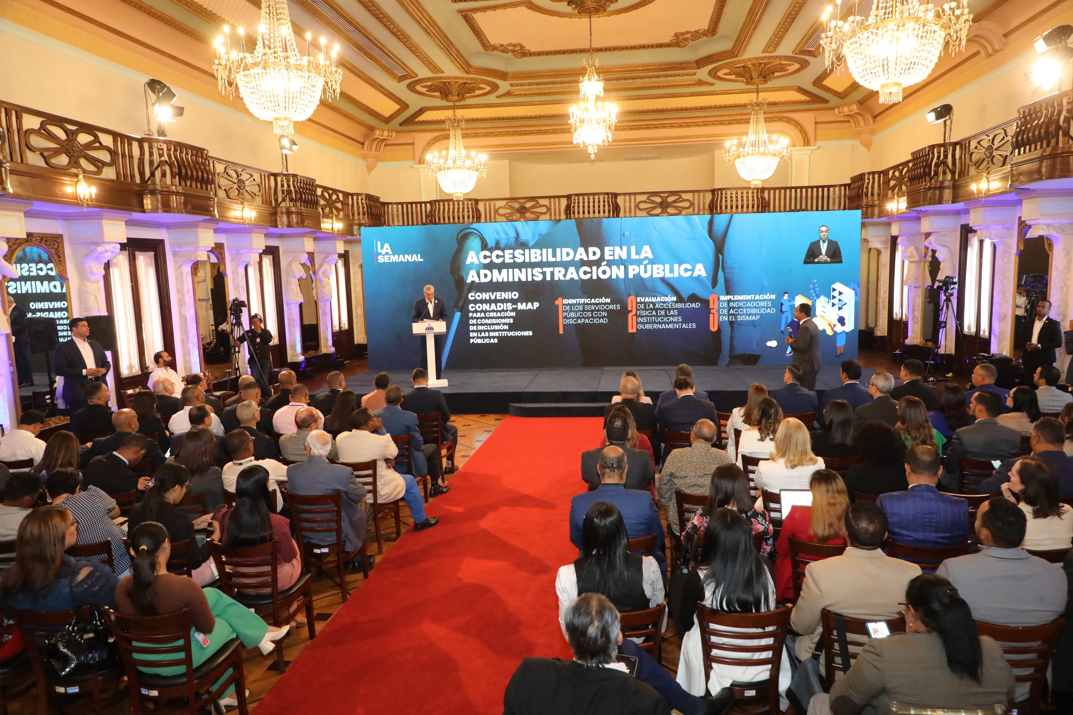 Gobierno entrega subsidio 6 mil al mes a 7,620 discapacidados imagen