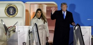 Trump aterriza en Roma para asistir funeral Papa Francisco Trump aterriza en Roma para asistir funeral Papa Francisco