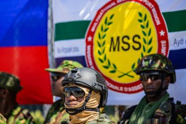 Misión antipandillas incrementa sus efectivos en Haití Misión antipandillas incrementa sus efectivos en Haití