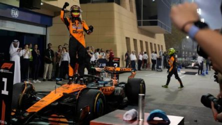 Oscar Piastri dominó en Sakhir victoria de McLaren en Bahréin