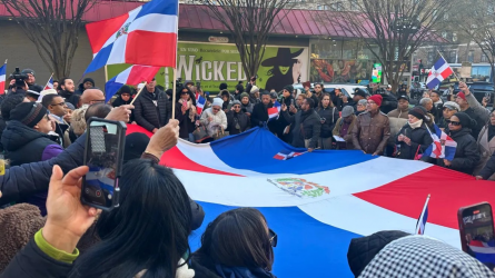NY: Dominicanos hacen vigilia solidaridad en Alto Manhattan NY: Dominicanos hacen vigilia solidaridad en Alto Manhattan