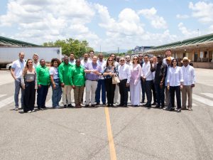 Ejecutivos de empresas belgas saludan sistema Merca Santo Domingo