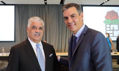 Presidente Gobierno de España  resalta liderazgo Miguel Vargas